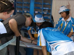 奧運志愿者 城市中最溫暖的服務(wù)風(fēng)景線